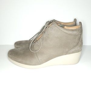 Clarks Shoes Clarks Unstructured Untallara Eva Leather Wedge